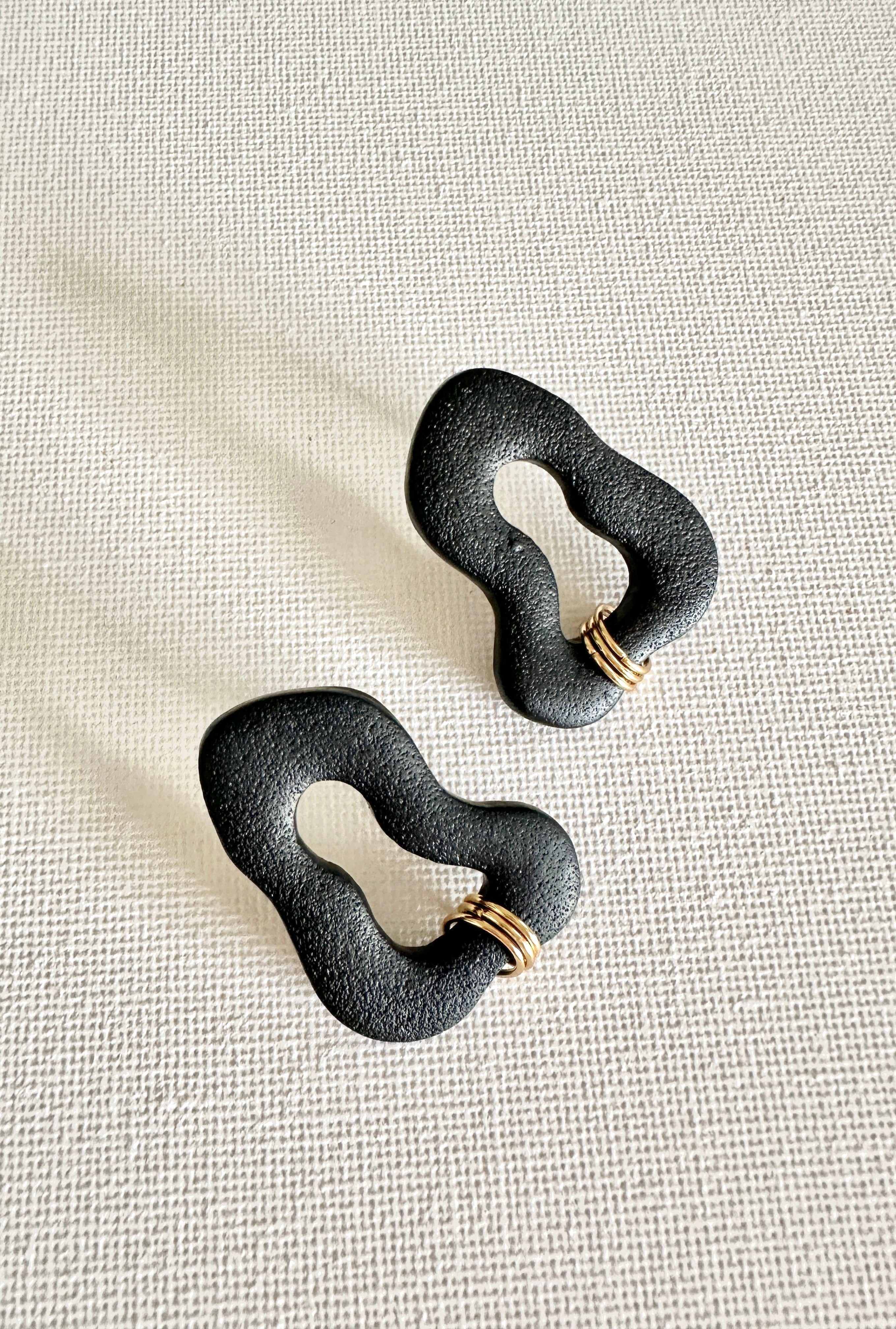 Cloudy earrings