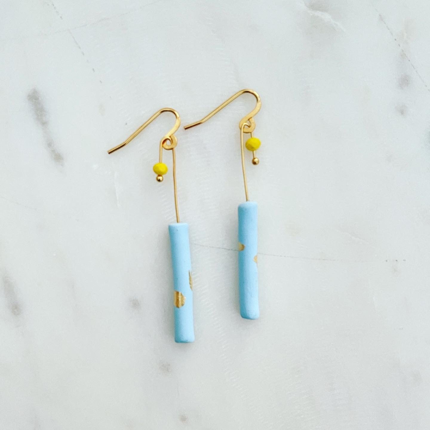 Colors cylinder earrings